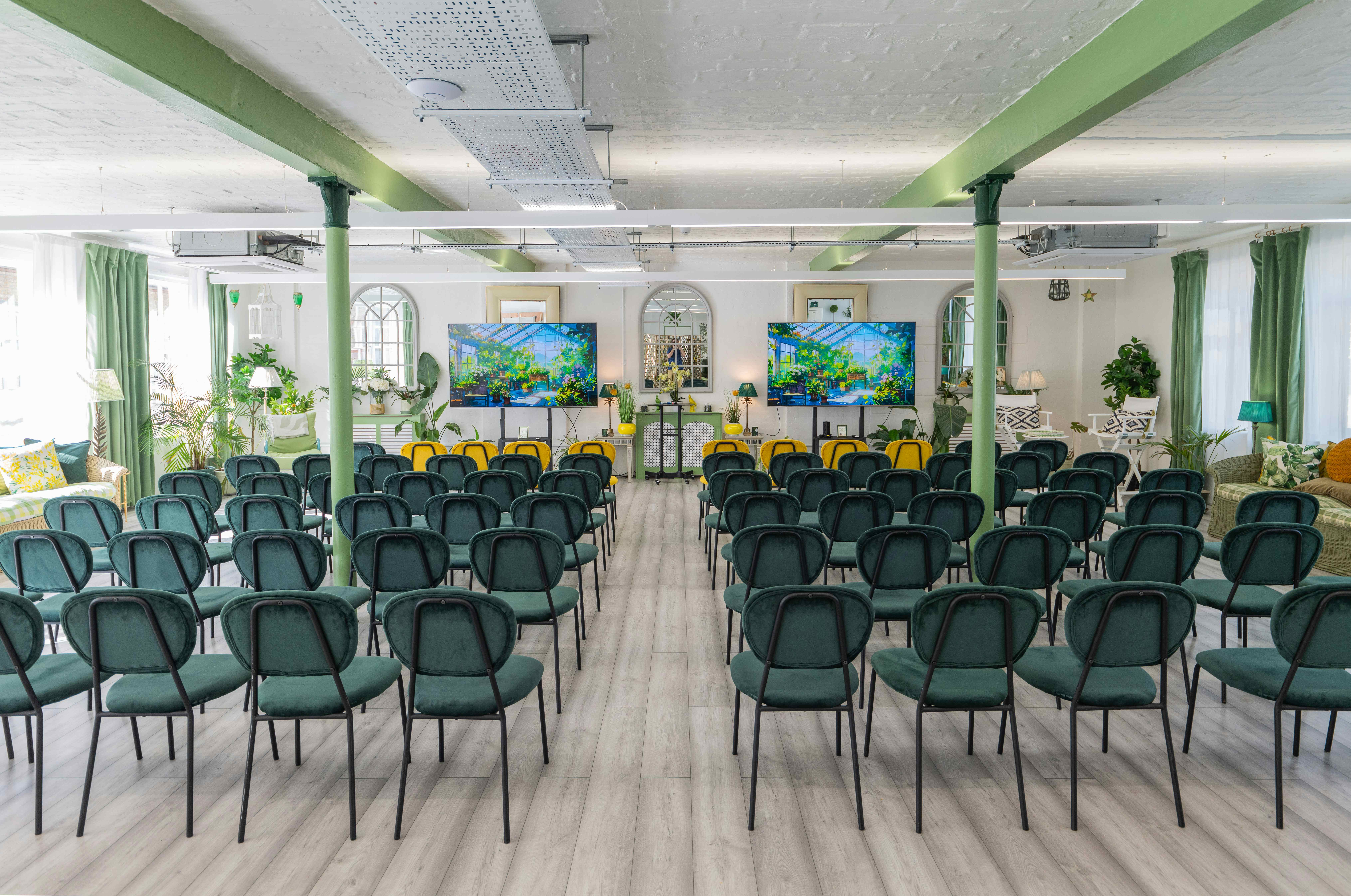 The New White Loft and the Palm Room, Lumiere London Underwood